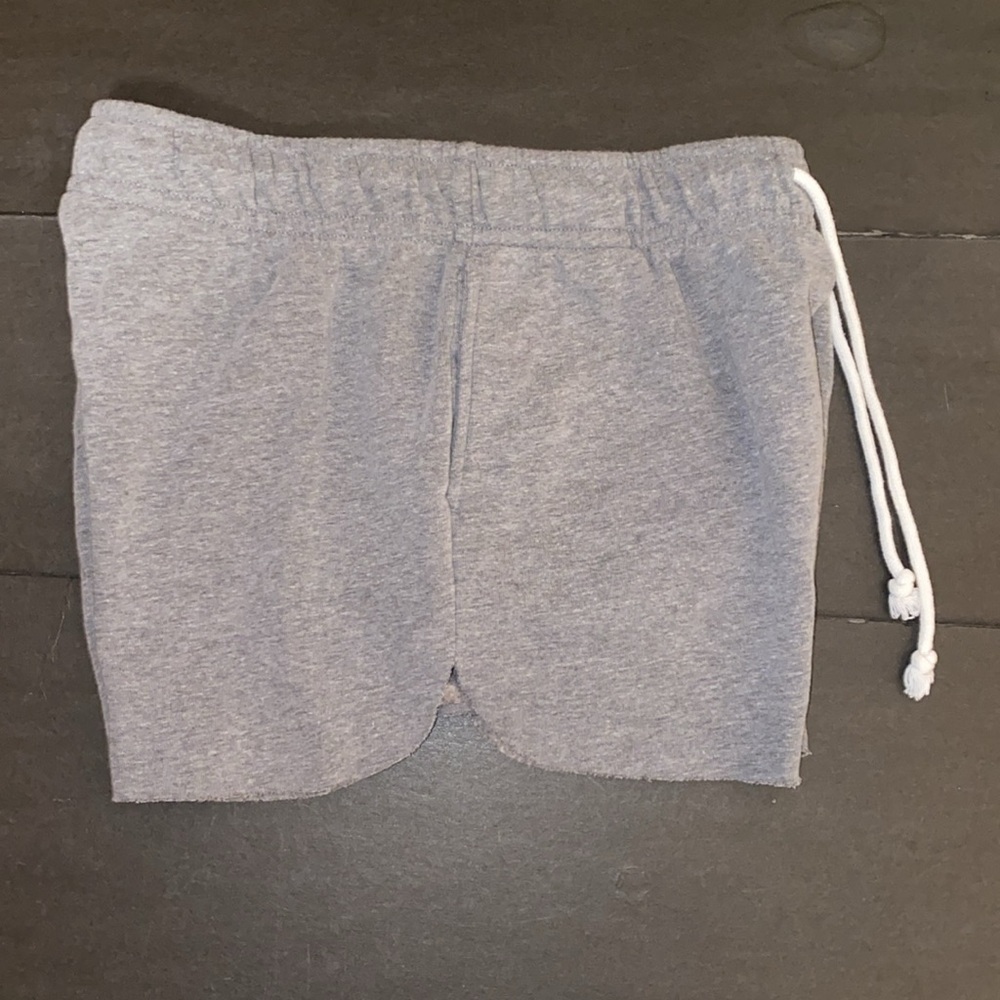 Wild Fable Large Gray High Rise Draw String Sweat Shorts - Picture 5 of 7